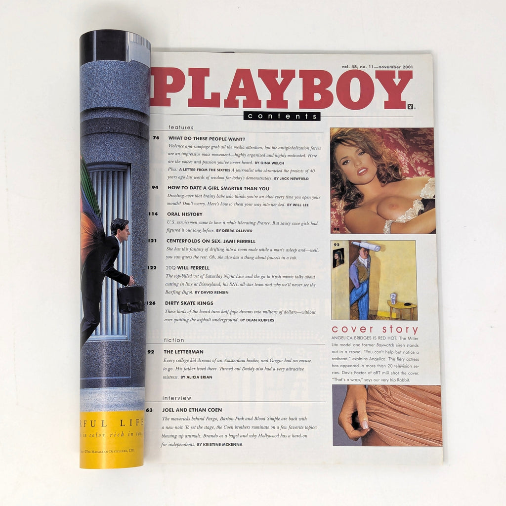 Playboy, November 2001