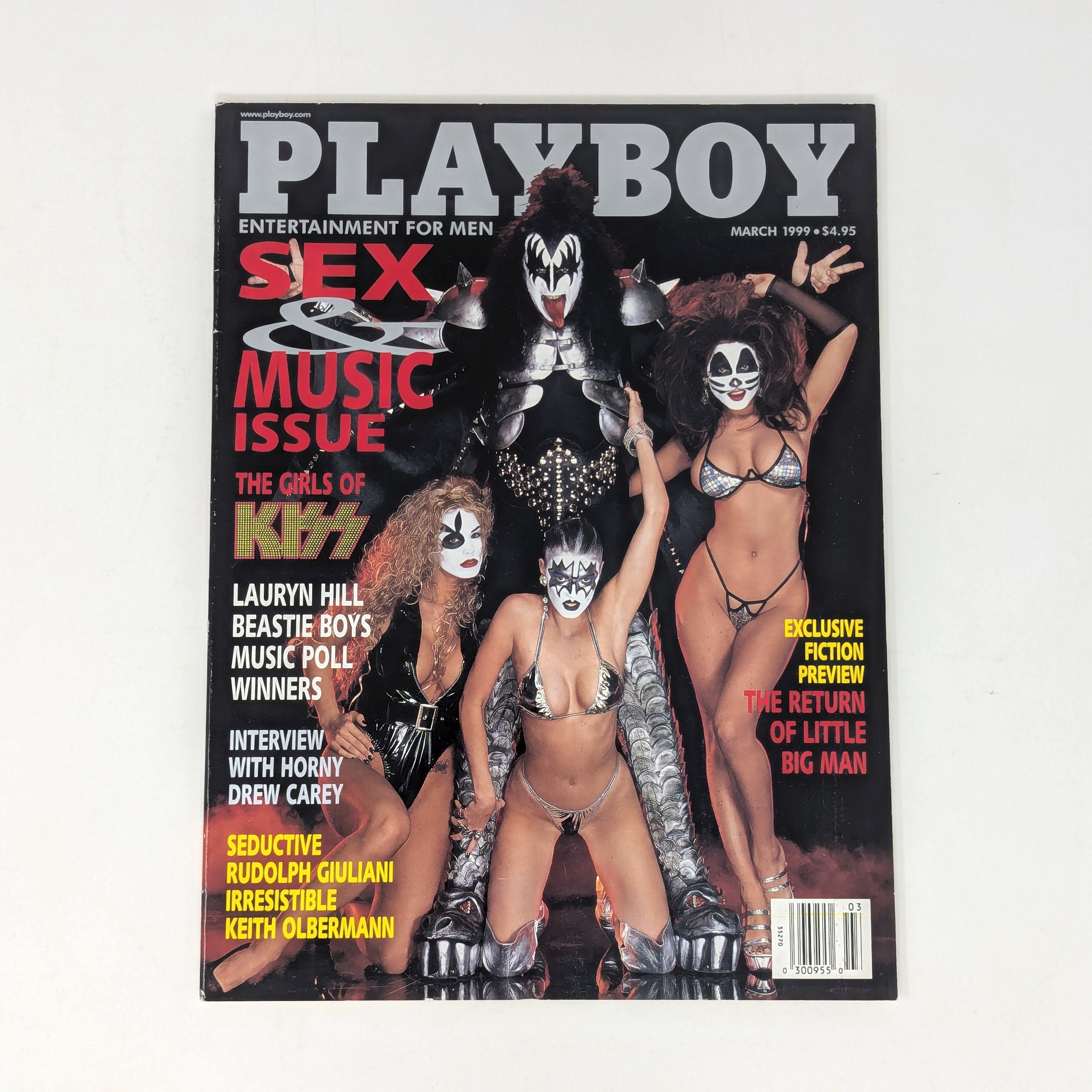 Playboy, March 1999, front cover