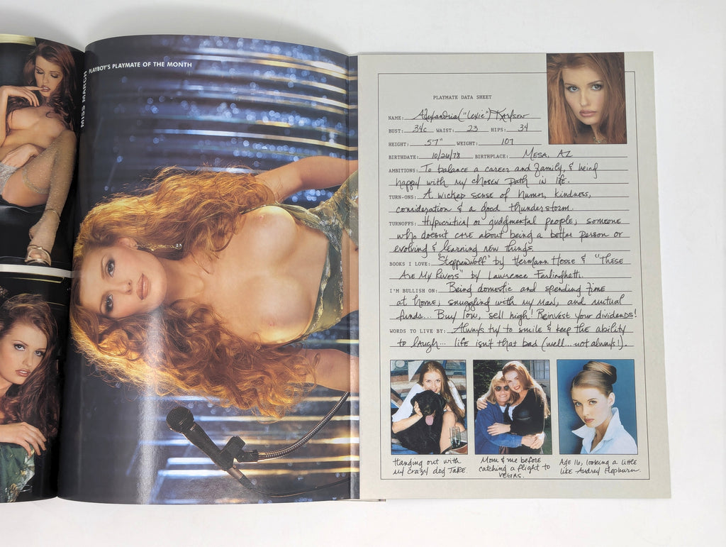 Playboy, March 1999, centerfold image