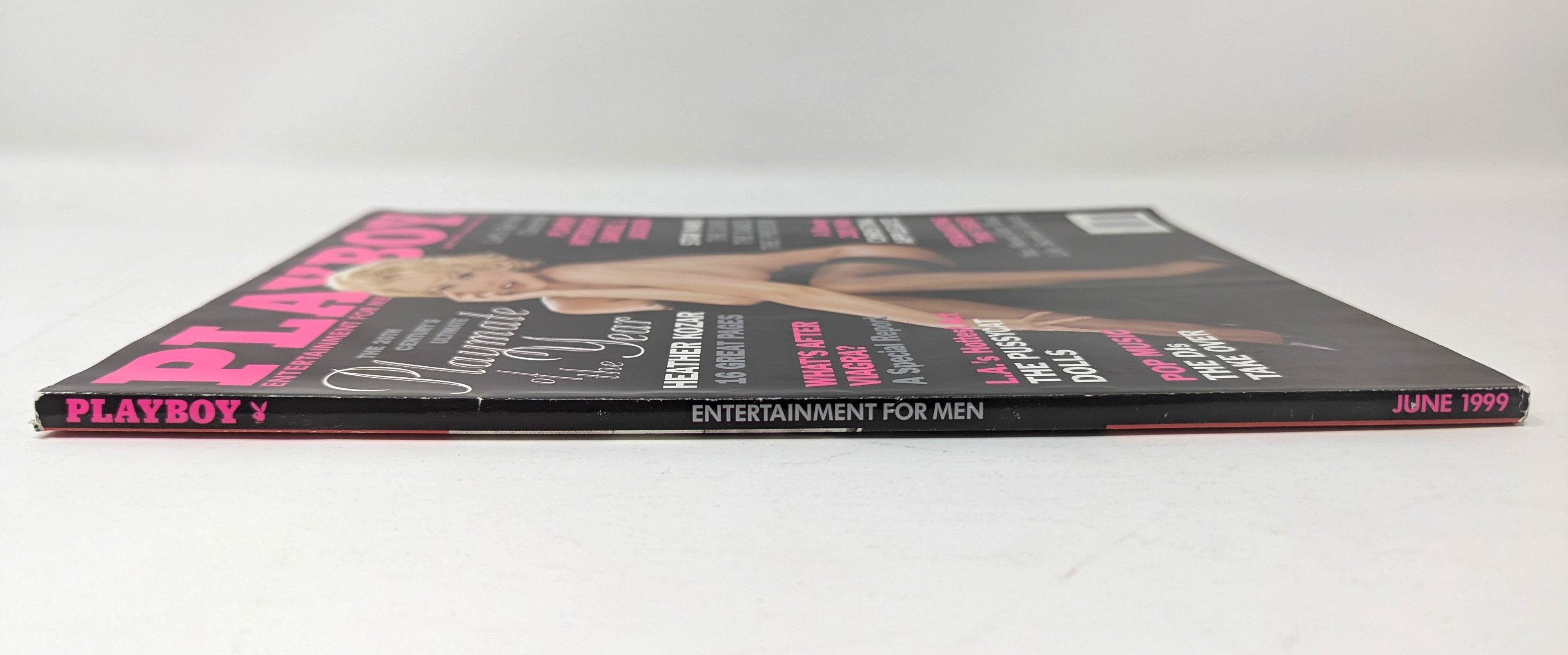 Playboy, June 1999, spine