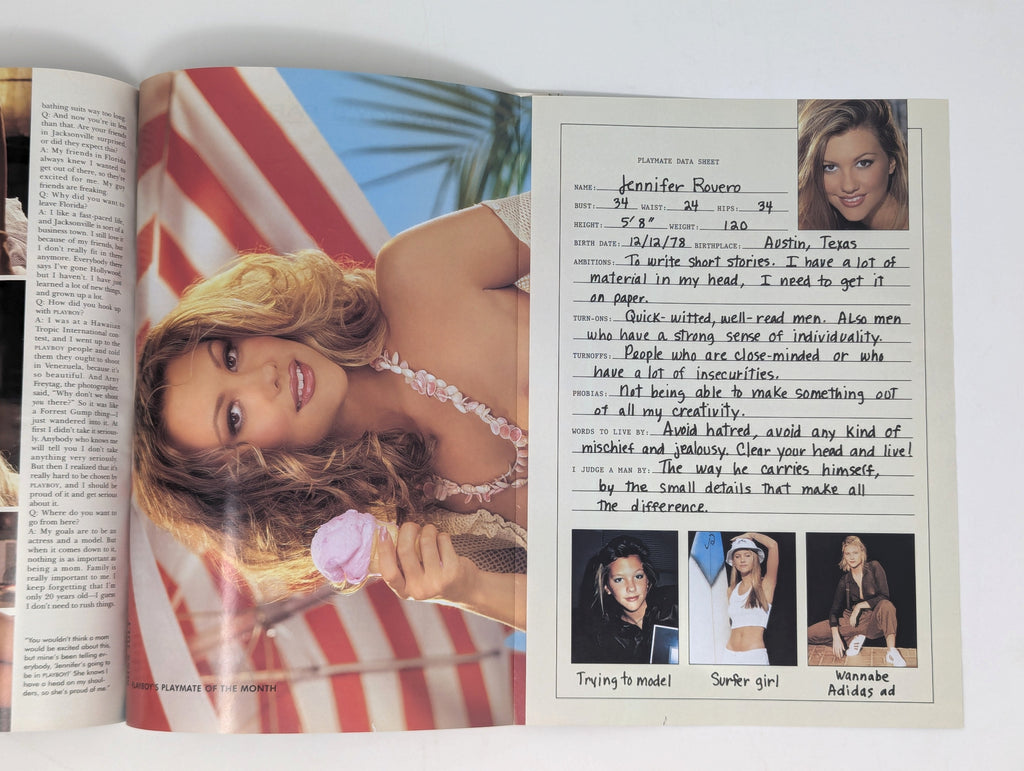Playboy, July 1999, centerfold image