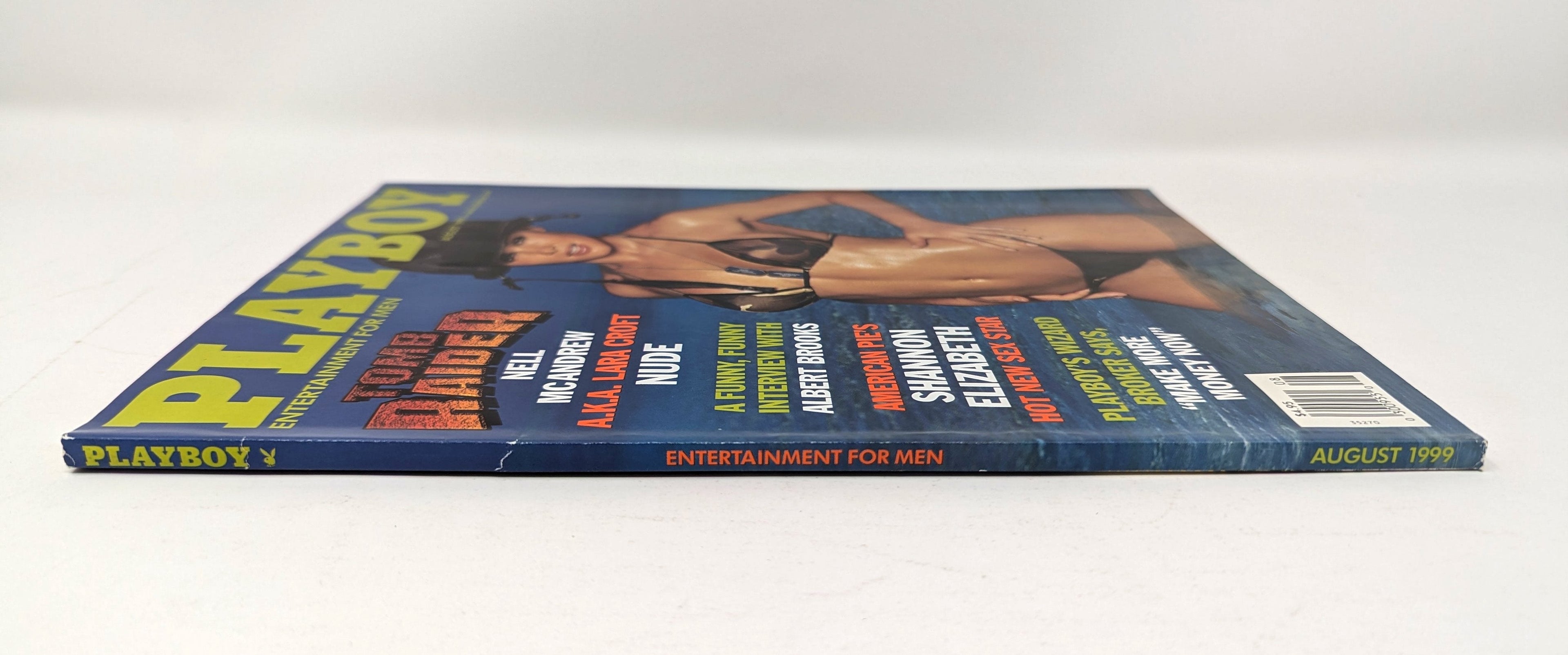 Playboy, August 1999, spine