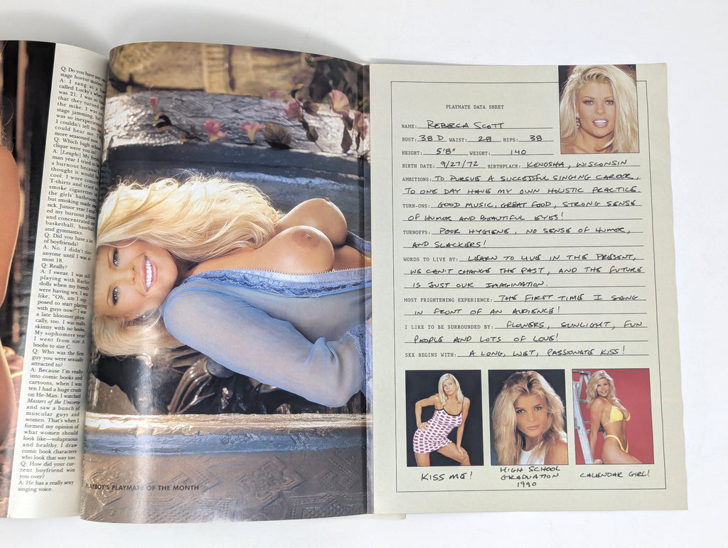 Playboy, August 1999, centerfold image