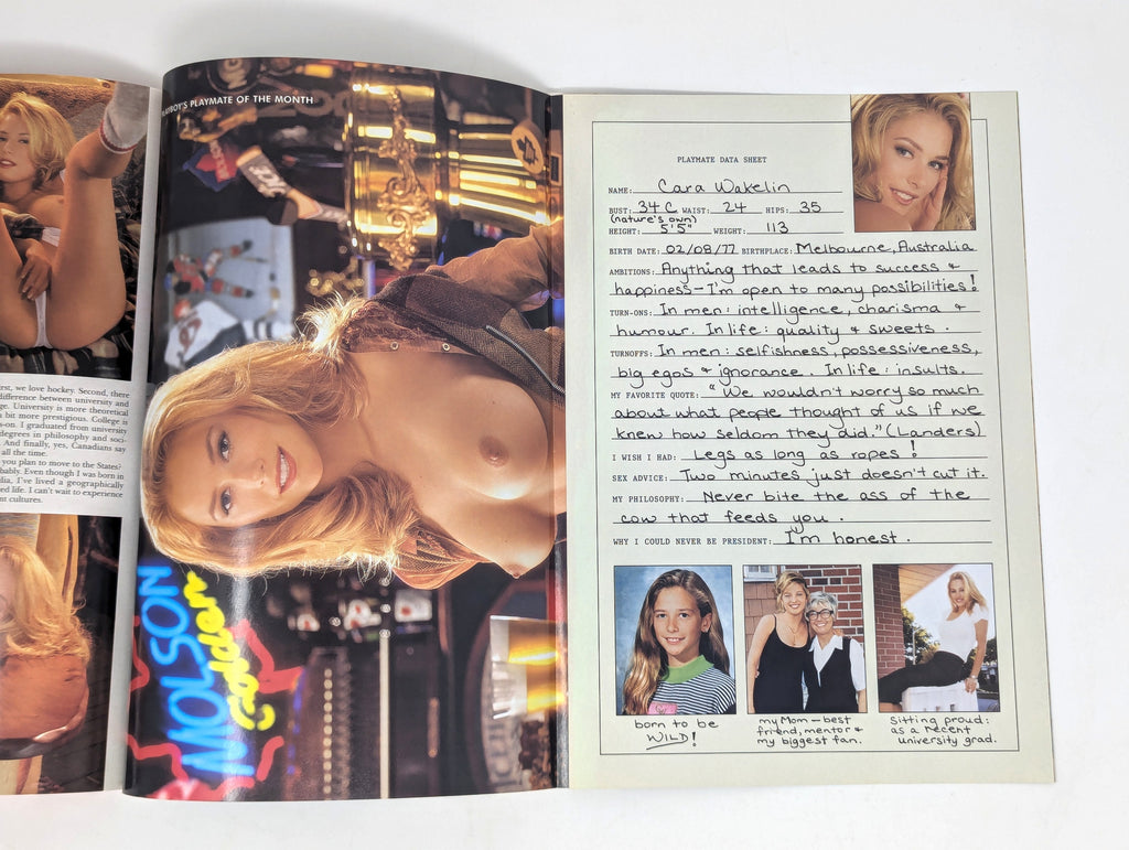 Playboy, November 1999, centerfold image