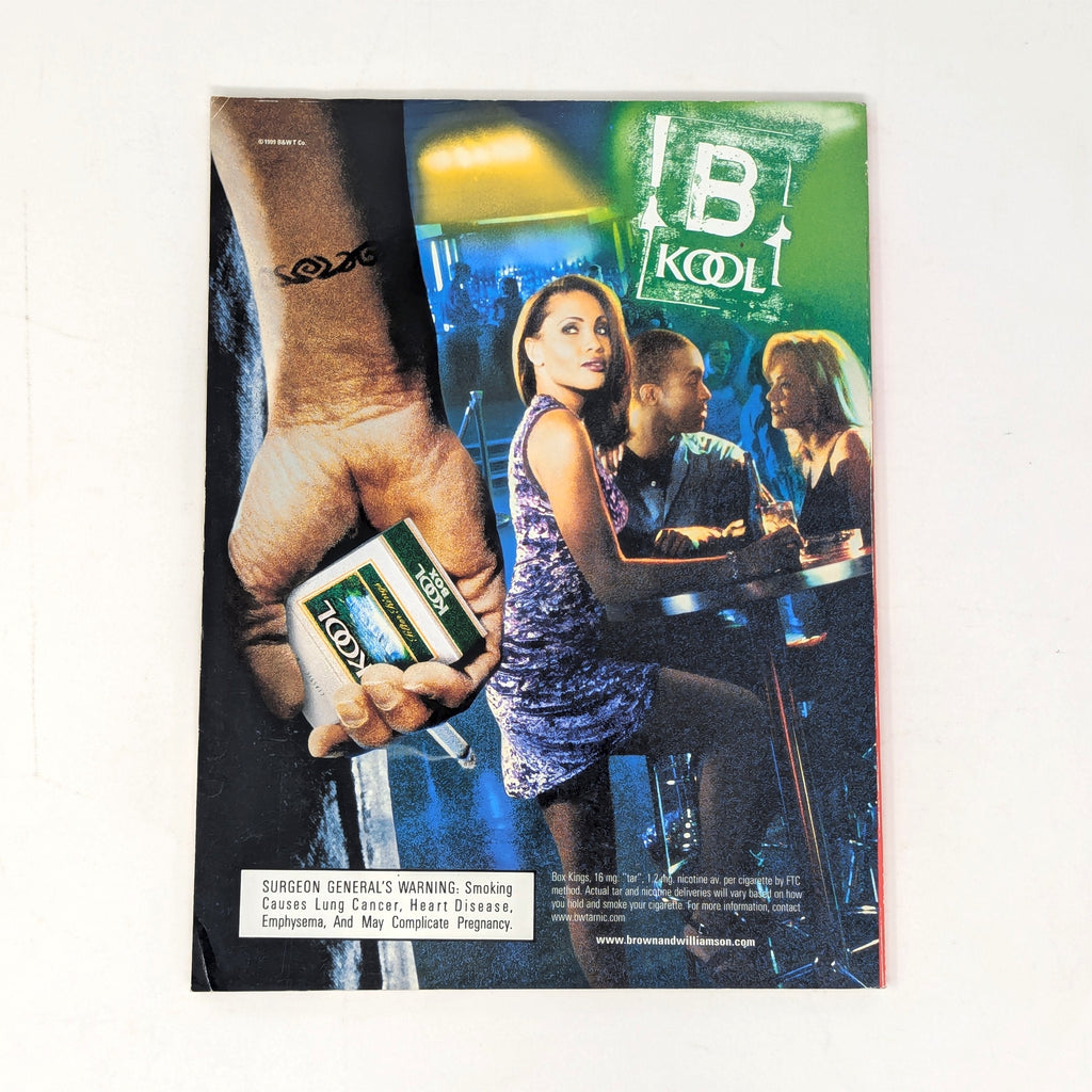 Playboy, November 1999, back cover